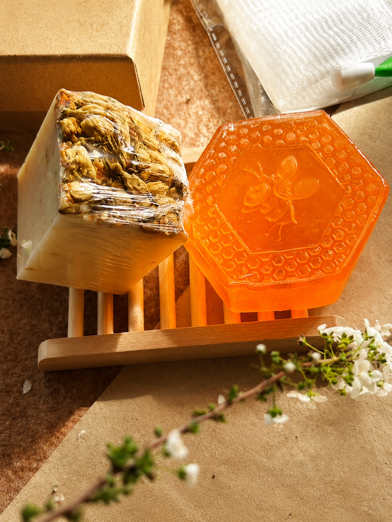 Jasmine Bloom Botanical Artisan Soap Set